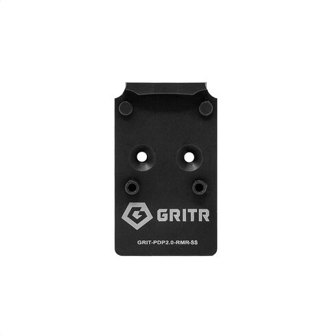 GRITR Optic Plate for Mounting RMR Footprint Optics to Walther PDP Firearm Models w/ 2.0 Optic Plate Mounting System - Aluminum Adapter Plate - T10 Torx Screws & Wrench Included in Kuwait