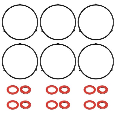 4 Sets 16010-883-015 Carburetor Bowl Gasket Kit for GCV160 GCV190 G150-400 GC135-190 HRX217 HRR216 F400K1 F500 WA20K1 WA30 E1500K4 E2500K4 Lawnmowers Tillers Water Pumps Generators in Saudi Arabia