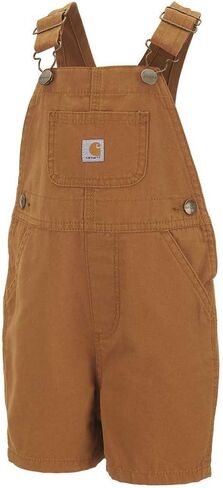 Carhartt Baby-Boys Infant Washed Canvas Bib Shortall in Saudi Arabia