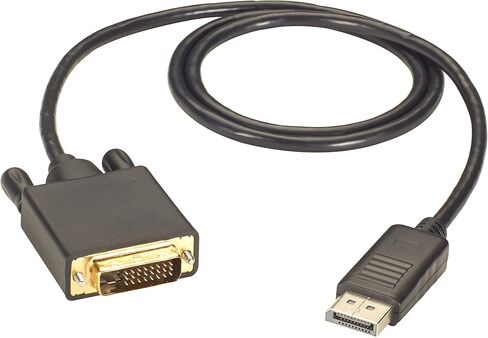 الصندوق الأسود Evndpdvi-0003-mm 3ft DisplayPort إلى DVI ذكر إلى كابل ذكر in Kuwait