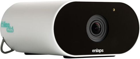 Enlaps Tikee Mini+ 12MP 4K Ultra HD Timelapse حزمة كاميرا فيديو، حزمة مع كاشف Tikee Sentinel الذكي ولوحة شمسية خارجية in Kuwait