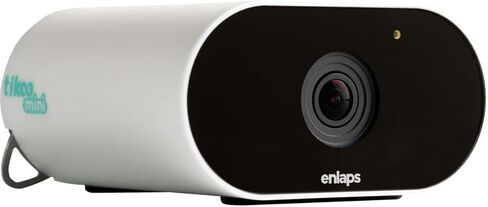 Enlaps Tikee Mini+ 12MP 4K Ultra HD Timelapse حزمة كاميرا فيديو، حزمة مع كاشف Tikee Sentinel الذكي ولوحة شمسية خارجية in Kuwait