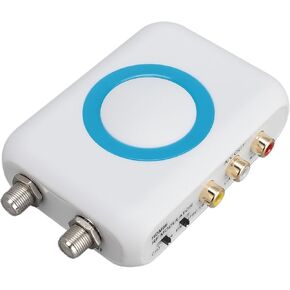 HDM66 HD Modulator, AV RF Modulator Support PAL NTSC TV Format Output, 1080P PLL Control of VHF Operating Frequency, for Local CATV System Home HDMI TV in Saudi Arabia