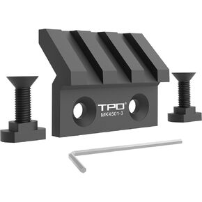 TPO Mlock 45 Degree Offset Rail Mount, 3 Slot/5 Slot Offset Side Flashlight/Optic Picatinny Weaver Rail Section Mount in Kuwait