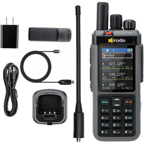 Y23UV-98 راديو 10 وات متعدد الموجات ثنائي الاتجاه مع CB/SSB/HF، مكرر النطاق المتقاطع، 1024 CH & Tri VFO - راديو هام عالي الطاقة لاتصالات الهواة وحالات الطوارئ الخارجية in Saudi Arabia
