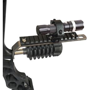Archery Bow Flashlight Mount Universal Bowfishing Light Mount Stabilizer Holder for Compound Bow Outdoor Hunting Shooting Accessories in Kuwait