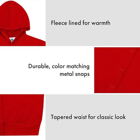 Creative Knitwear College Baby Snap Hooded Jacket - Team Logo, Multiple Colors, Unisex, (0 Months - 4T) in Kuwait