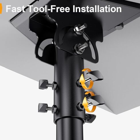 حامل Starlink Gen 3، حامل Starlink Pole، مجموعة تركيب Starlink لطبق Starlink القياسي V3، يناسب الصواري من 1.1-2.1 بوصة (28-54 مم). يمكن تعديل محول أنبوب Starlink gen 3 من 90-180 درجة، أسود in Kuwait