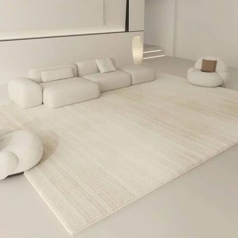 Carpets for Living Room White Bedroom Decor Plush Carpet Modern Thickened Minimalist Rug Fluffy Soft Bedside Mat,J,180x280cm in Saudi Arabia