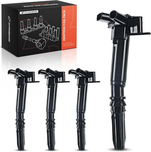A-Premium Left Side Engine Ignition Coil Packs Compatible with Ford F-150 2010-2014 Ford F-250 Super Duty 2011-2017 F-350 Super Duty 2011-2017 V8 6.2L in Saudi Arabia