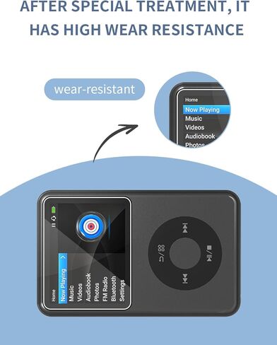 [2 Pack] Light(HD) Screen Protector for Innioasis Y1 Music Player MP3, PET Protective Film Eye-Caring Compatible with Innioasis Y1 MP3 Player in Saudi Arabia