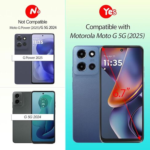 Screen for Motorola Moto G 5G 2025 XT2513 LCD Display Replacement for Moto G 5G 2025 XT2513-1 XT2513-2 XT2513V Incell Touch Screen Digitizer Assembly (With Frame) in Kuwait