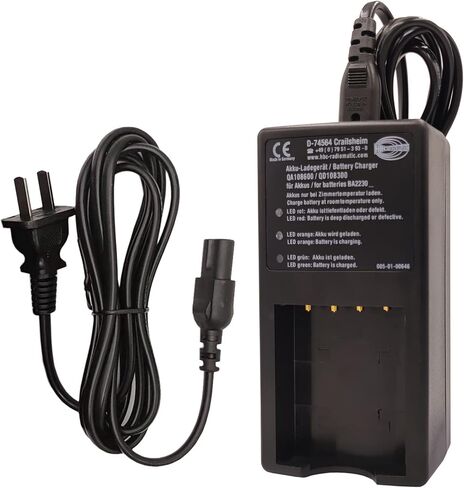 (2 Pieces) for HBC Battery Charger D-74564 for BA223030 2.1Ah 36V Charger QA108600 QD108300 AC 110V ~ 220V in Saudi Arabia