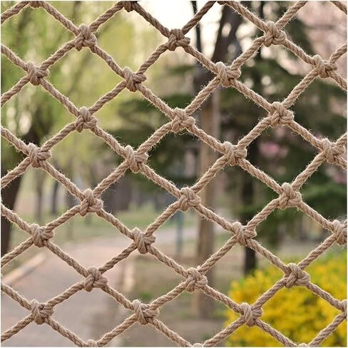 Jute Rope Net Decorative Ceiling Outdoor Climbing Safety in Saudi Arabia