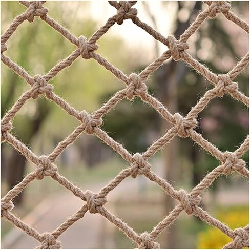 Jute Rope Net Decorative Ceiling Outdoor Climbing Safety in Saudi Arabia