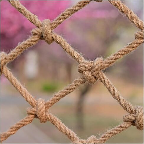 Jute Rope Net Decorative Ceiling Outdoor Climbing Safety in Saudi Arabia