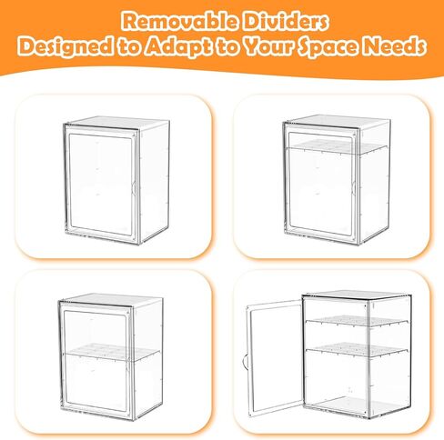 منظم زجاجات الأطفال، منظم تخزين زجاجات الأطفال بارتفاع قابل للتعديل للزجاجات واللهايات وأجزاء المضخة، منظم شفاف للمنضدة والخزانة والزينة والحمام in Kuwait