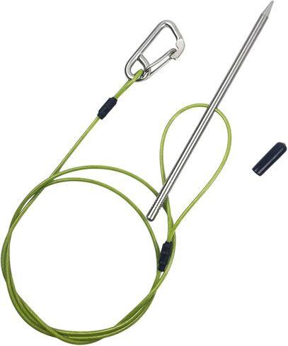 Fish Holder Clip with Stainless Steel Rope and Carabiner, Fishing Grabber Tool for Scuba, Kayaking, Lake, Pond, Seaside, Stream, Durable and Portable in Saudi Arabia