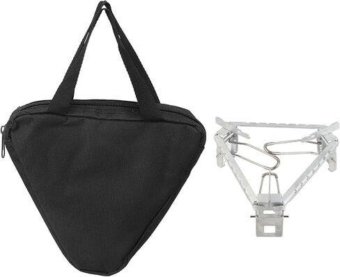 Pilipane Sturdy Stainless Steel Foldable Gas Stove Pot Rack Bracket Outdoor Camping Accessory in Saudi Arabia