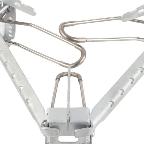 Pilipane Sturdy Stainless Steel Foldable Gas Stove Pot Rack Bracket Outdoor Camping Accessory in Saudi Arabia
