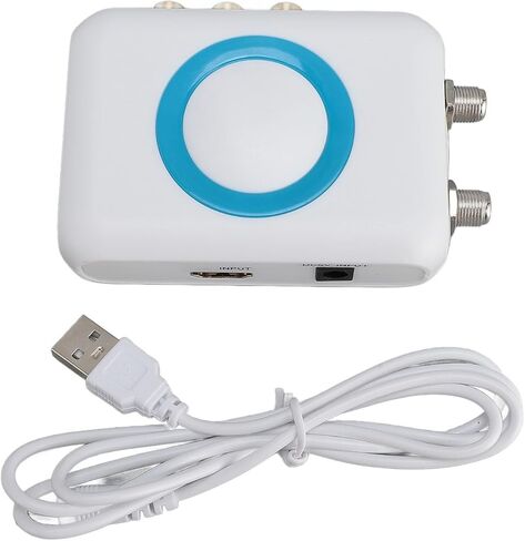 HDM66 HD Modulator, AV RF Modulator Support PAL NTSC TV Format Output, 1080P PLL Control of VHF Operating Frequency, for Local CATV System Home HDMI TV in Saudi Arabia