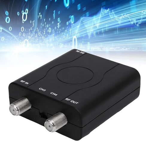 HDMI RF Modulator Adapter, RF Modulator HDMI Coaxial Converter, HDM61 1080P PAL HD Control Converter for NTSC Format Output Home TV Game Console in Saudi Arabia