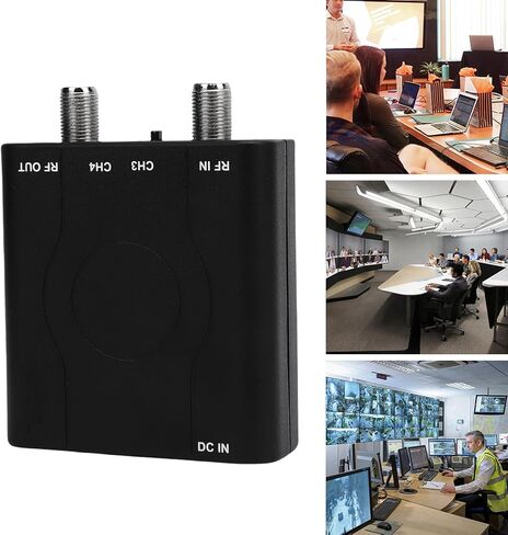 HDMI RF Modulator Adapter, RF Modulator HDMI Coaxial Converter, HDM61 1080P PAL HD Control Converter for NTSC Format Output Home TV Game Console in Saudi Arabia