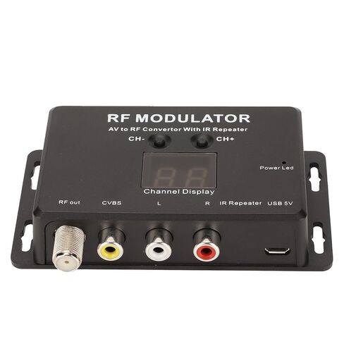 مغير التردد اللاسلكي لتحويل AV إلى RF، إعداد عالمي متوافق مع NTSC PAL in Kuwait