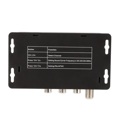 مغير التردد اللاسلكي لتحويل AV إلى RF، إعداد عالمي متوافق مع NTSC PAL in Kuwait