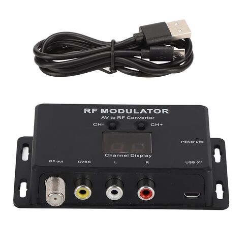 مغير التردد اللاسلكي لتحويل AV إلى RF، إعداد عالمي متوافق مع NTSC PAL in Kuwait