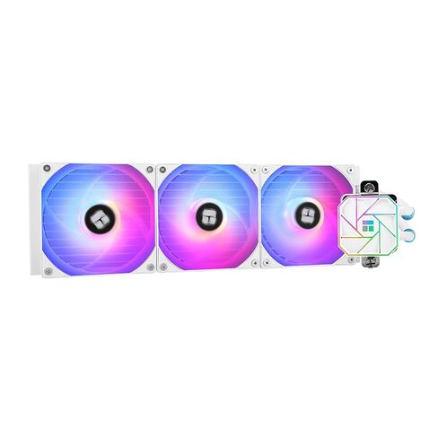 Thermalright Aqua Elite 360 White V3 Water Cooling CPU Cooler 3 PWM ARGB Fans with S-FDB Bearings,Efficient PWM Controlled Pump,for AMD/AM4/AM5, Intel LGA1150/1151/1200/2011/1700, (AE360 White V3) in Saudi Arabia