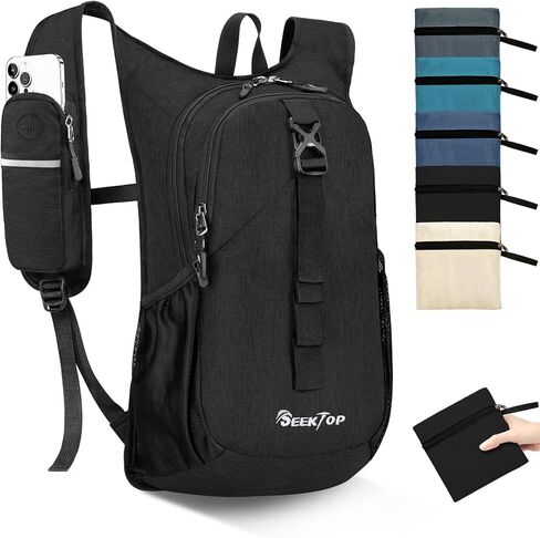 Seektop 15L Small Hiking Backpack for Women Men, Lightweight Hiking Daypack in Kuwait