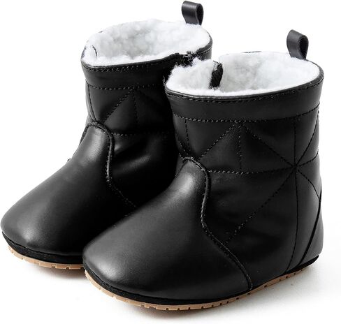 JOYEBUY Baby Boy Girl Winter Shoes Warm Snow Boots Comfortable Indoor Outdoor Shoes for First Walkers Lightweight Toddler in Kuwait