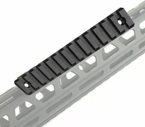 Gotical 13 Slots Rail Section for M Lok Handguard Thirteen Slots Rail Picatinny Rail Set of 2 Pieces in Saudi Arabia