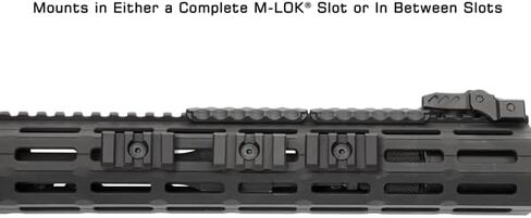 UTG MTURS10S PRO 3-Slot Picatinny Rail Section, Matte Black in Saudi Arabia