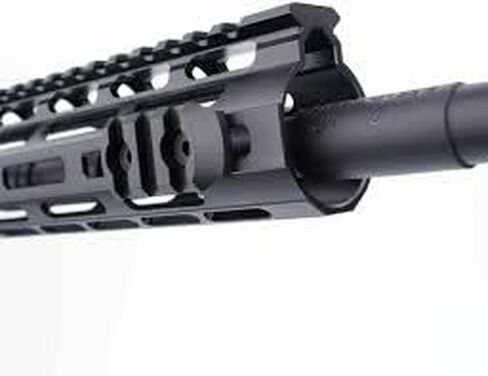 قسم السكك الحديدية Gotical 9 فتحات لـ M Lok Handguard، 9 فتحات Picatinny Rail (مجموعة من 2) أسود in Saudi Arabia
