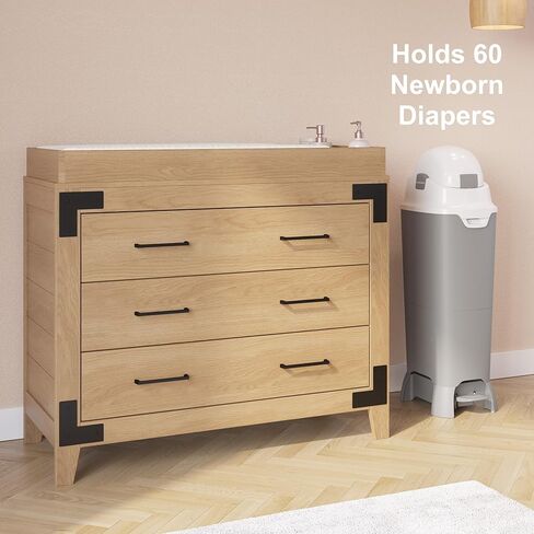 Foundations Tall Hands-Free Diaper Pail, 2-Pack in Saudi Arabia