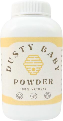 All Natural Organic Baby Powder - Expertly Crafted with Arrowroot, Tapioca and 20% Cornstarch Powder for Gentle Absorption - Aloe, Zinc-Oxide Powder, Tea Tree & Shea Oil for Soothing Irritated Skin. in Saudi Arabia