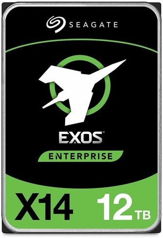 Seagate 12TB HDD Exos X14 SATA 6Gb/s 512e 7200RPM 3.5" Enterprise Hard Drive (Renewed) in Saudi Arabia