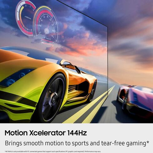 تلفزيون سامسونج الذكي فئة 48 بوصة OLED S90F 4K (موديل 2025) معالج NQ4 AI Gen3، 4K AI Upscaling Pro، OLED HDR +، Motion Xcelerator 144 هرتز، Samsung Vision AI، Alexa مدمج in Saudi Arabia