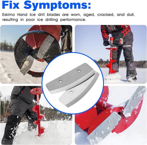 8 Inch Hand Auger Blades RB8 Replacement Eskimo Hand Augers, 8" Eskimo Pistol Bit in Saudi Arabia