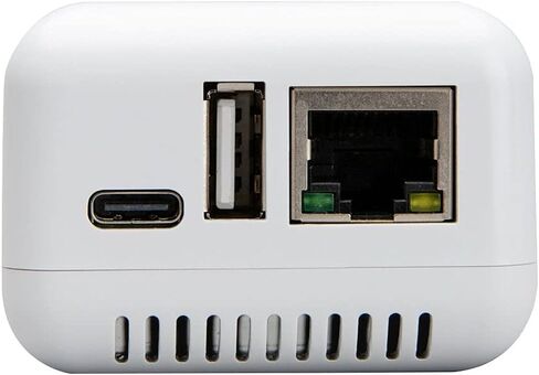 Blue~Tooth USB Print Server - Wireless Printer Sharing for Windows & Android - Supports LAN and Blue~Tooth Printing,Turns Old USB Printer into Blue~Tooth Printer. in Saudi Arabia