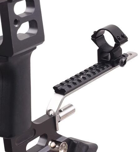 SOPOGER Archery Flashlight Mount Stabilizer - Compound Bow Accessories Light Holder Bracket Stabilizer Mount for Compound Bow Hunting Bowfishing in Saudi Arabia