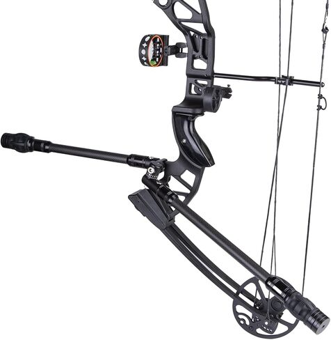 Single Side Adjustable Bow stabilizer, Shooting stabilizer, v bar Attachment for Compound Bow Stand in Saudi Arabia