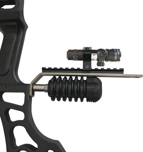 قوس الرماية مصباح يدوي جبل العالمي Bowfishing ضوء جبل مثبت حامل ل القوس المركب في الهواء الطلق الصيد اطلاق النار الملحقات in Kuwait