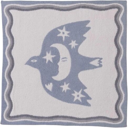 بطانية Barefoot Dreams® CozyChic® Desert Bird لاستقبال الطيور، متعددة الألوان، 30 بوصة × 30 بوصة in Kuwait