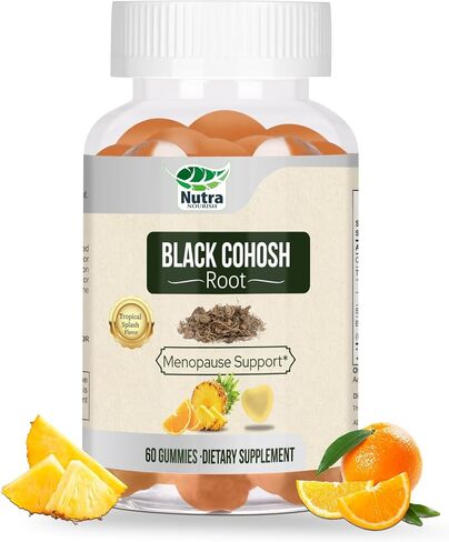 Black Cohosh Capsules,3000mg Strength,Black Cohosh Supplements for Women Menopause Hot Flashes,Non-GMO,60 Vegetarian Capsules in Saudi Arabia