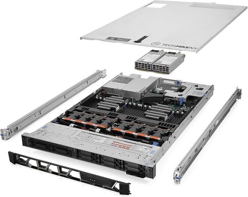 TechMikeNY Server 2X Gold 6134 3.20 جيجا هرتز 16 نواة 128 جيجا بايت رام Rails Gaming PowerEdge R640 (متجدد) in Saudi Arabia