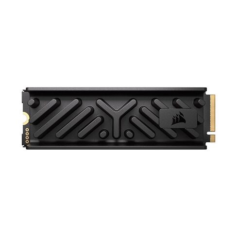 Corsair MP700 Elite 4TB PCIe 5.0 NVMe M.2 SSD - قراءة تصل إلى 9,400 ميجابايت/ثانية، وكتابة 8,100 ميجابايت/ثانية، وسرعة Gen5 للكمبيوتر الشخصي والكمبيوتر المحمول - أسود in Saudi Arabia