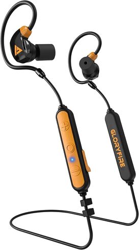 GLORYFIRE Bluetooth Shooting Ear Protection Earplugs,Shooting Ear Buds for Hearing Protection, Noise Reduction Ear Protection for Gun Range(Matte Black) in Saudi Arabia